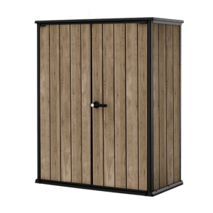 Signature High Store Storage Cabinet - Ashwood Brown