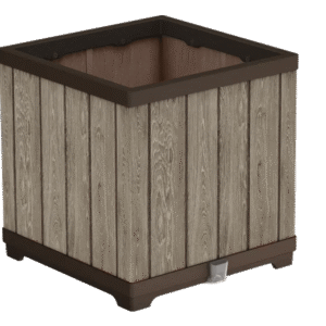 Signature Square Planter - Ashwood Brown