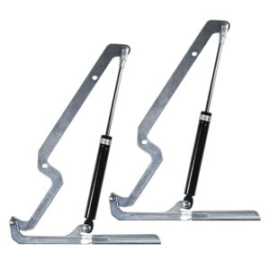 Compatible with Keter Hinge Store It Out Arc/Max/Ace/Prem/Elite Storage Box, Replacement Spare Part for WLPS Hinge, 140N Piston Gas Strut Pack of 2