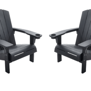 Alpine Adirondack Chair Set - Grey